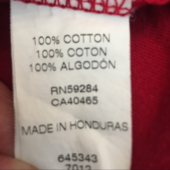 Girl's 🎸My Dad Rocks🎸Red T-Shirt, Size L (10-12) - Picture 7 of 7